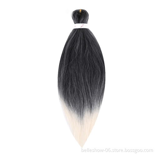 Hot sell Pre Stretched Japanese Fiber Jumbo Yaki pre stretched braiding hair expression
